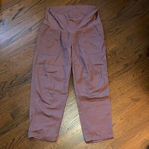 Old Navy Dusty Purple Maternity Pants